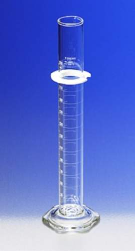 Probeta de vidrio Pyrex™ de perfil bajo Capacidad: 500 ml
