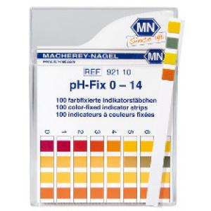 Tiras para determinación de pH rango 0 - 14 x 100u. Merck