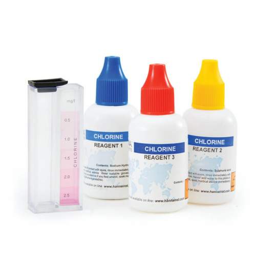 TEST KIT DE CLORO TOTAL (CUBO 0-2.5 MG/