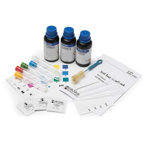 TEST KIT PARA SUELO, HI3896, 25 X PH,N,P, K