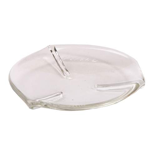 Vidrio de reloj estriado de 125 mm. Pyrex