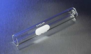Tubo de ensayo sin labio de 0.5 ml. Pyrex
