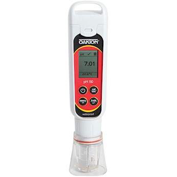 Medidor de bolsillo impermeable para pH, Oakton pHTestr 50, Serie Premium 50