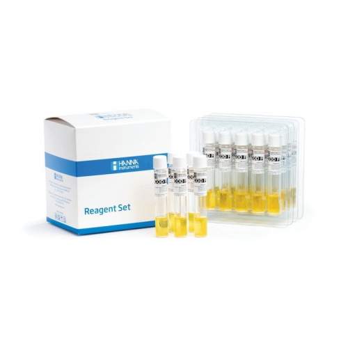 Viales con reactivos para DQO de intervalo bajo, método ISO. Hanna Instruments