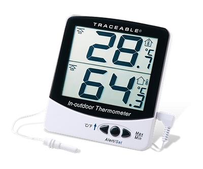 Termómetro digital -50  a 70 C con certificado