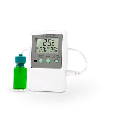 Termómetro digital para refrigerador o congelador -50  a 70 C con certificado