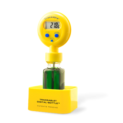 Termómetro digital para refrigerador o congelador -20  a 50 C con certificado