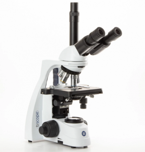 Microscopio compuesto trinocular bScope con objetivos E-plan