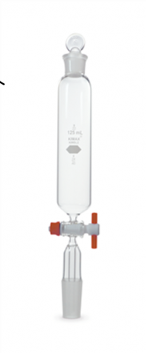EMBUDO DE SEPARACIÓN CILÍNDR JTA 24 40 125 ML