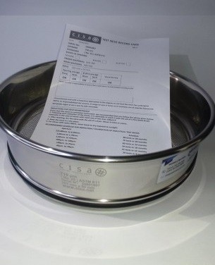 Tamiz 8 pulgadas malla 25 US STD acero inoxidable CISA