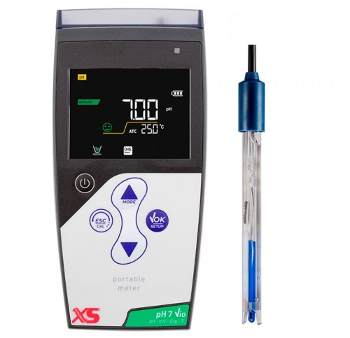 Medidor de pH portátil XS PH 7 Vio