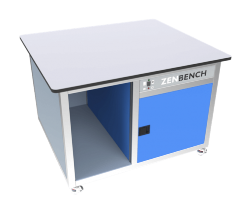 Mesa de insonorización para una bomba de vacío ZB-120VP1XL