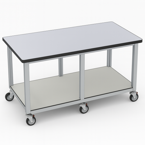 Mesa móvil, robusta y estable Z190