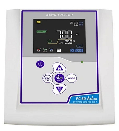 Medidor multiparametrico GLP de pH, mV, Cond, Sal, TDS, T con electrodo 201 T y celda 2301T