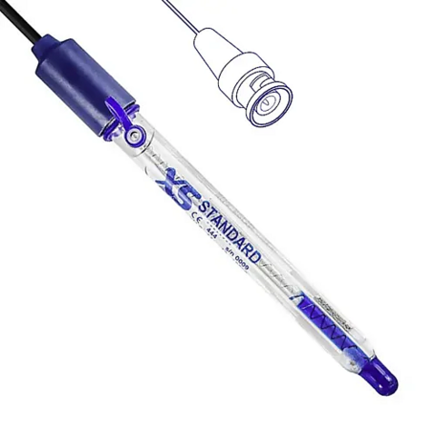 Electrodo GLP  certificado y seriado  BNC, 0-14 pH, KCl 3M