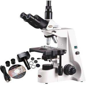 Microscopio  Correcion al infinito y Camara de 10 megapixeles amscope