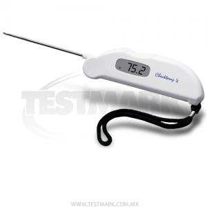 Termometro con sonda plegable, blanco. Hanna
